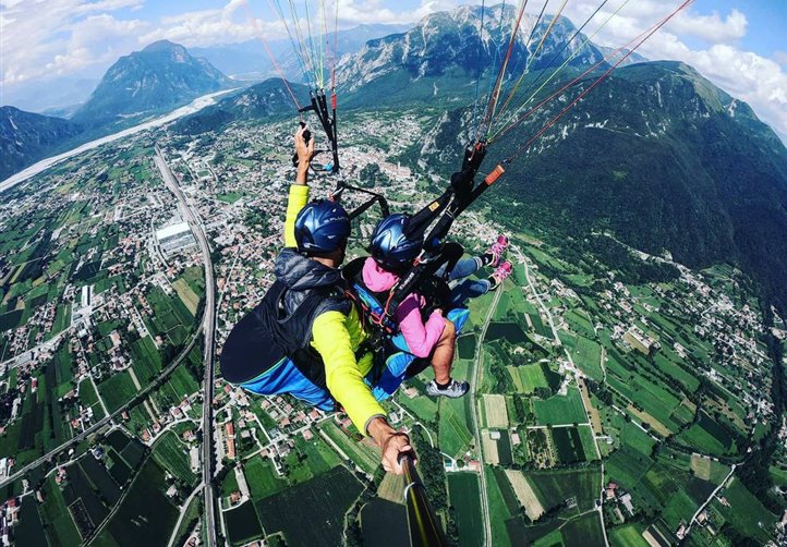 Decollo Dal Monte Cuarnan